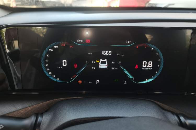 Used CHANGAN Eado 2023 Changan Edition PLUS Blue Whale NE 1.4T GDI DCT Prestige Version Instrument Cluster