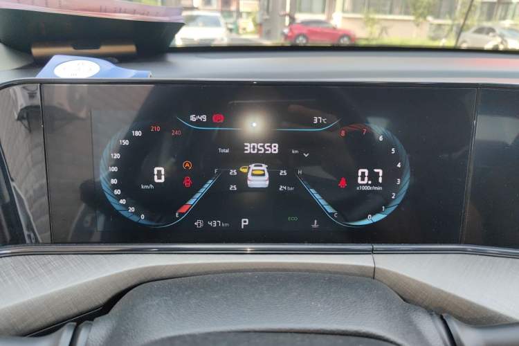 Used CHANGAN Eado 2023 Changan Edition PLUS Blue Whale NE 1.4T GDI DCT Prestige Version Instrument Cluster