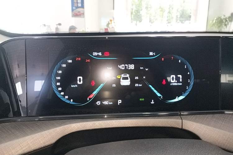 Used CHANGAN Eado 2023 Changan Edition PLUS Blue Whale NE 1.4T GDI DCT Prestige Version Instrument Cluster