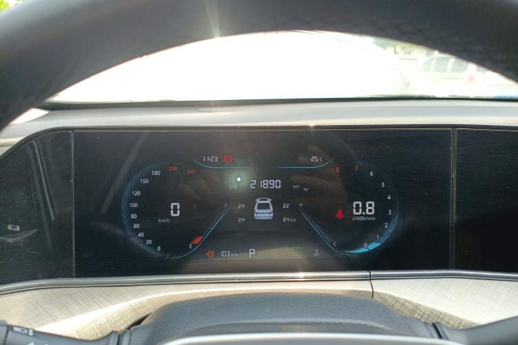 Used CHANGAN Eado 2023 Changan Edition PLUS Blue Whale NE 1.4T GDI DCT Prestige Version Instrument Cluster