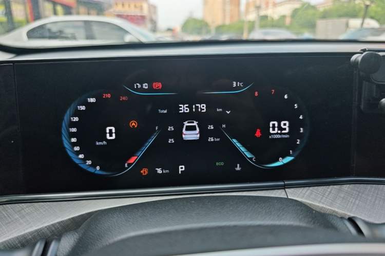 Used CHANGAN Eado 2023 Changan Edition PLUS Blue Whale NE 1.4T GDI DCT Prestige Version Instrument Cluster