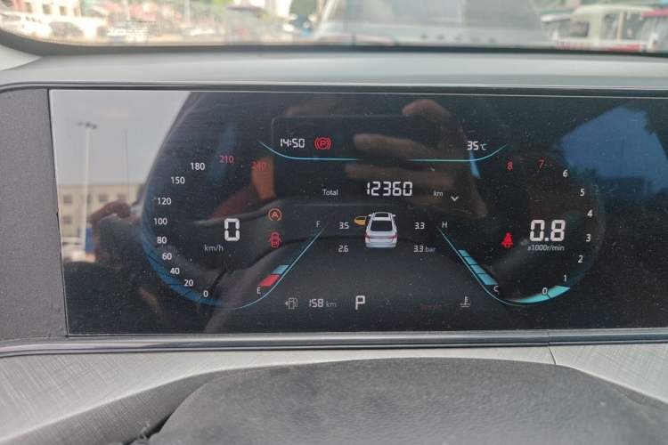 Used CHANGAN Eado 2023 Changan Edition PLUS Blue Whale NE 1.4T GDI DCT Prestige Version Instrument Cluster