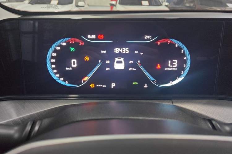 Used CHANGAN Eado 2023 Changan Edition PLUS Blue Whale NE 1.4T GDI DCT Prestige Version Instrument Cluster