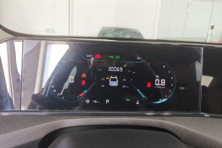 Used CHANGAN Eado 2023 Changan Edition PLUS Blue Whale NE 1.4T GDI DCT Prestige Version Instrument Cluster