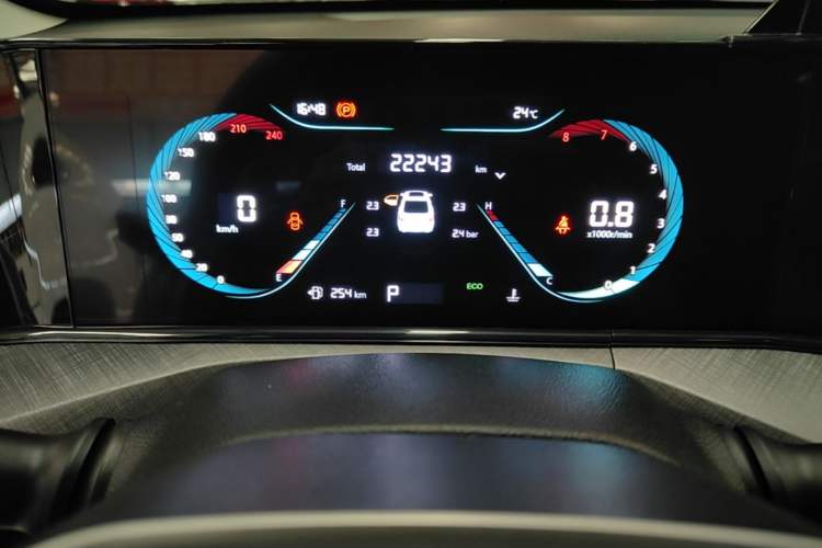 Used CHANGAN Eado 2023 Changan Edition PLUS Blue Whale NE 1.4T GDI DCT Prestige Version Instrument Cluster