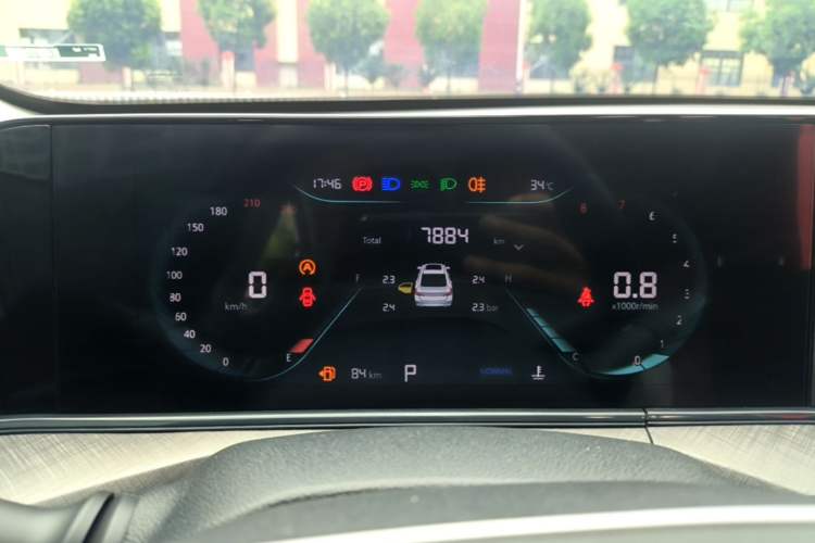 Used CHANGAN Eado 2023 Changan Edition PLUS Blue Whale NE 1.4T GDI DCT Prestige Version Instrument Cluster