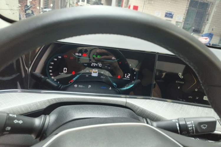 Used CHANGAN Eado 2023 Changan Edition PLUS Blue Whale NE 1.4T GDI DCT Prestige Version Instrument Cluster