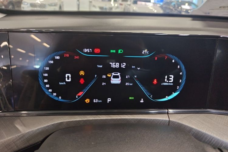 Used CHANGAN Eado 2023 Changan Edition PLUS Blue Whale NE 1.4T GDI DCT Prestige Version Instrument Cluster