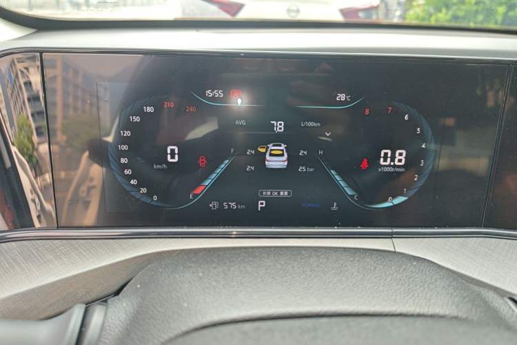 Used CHANGAN Eado 2023 Changan Edition PLUS Blue Whale NE 1.4T GDI DCT Prestige Version Instrument Cluster