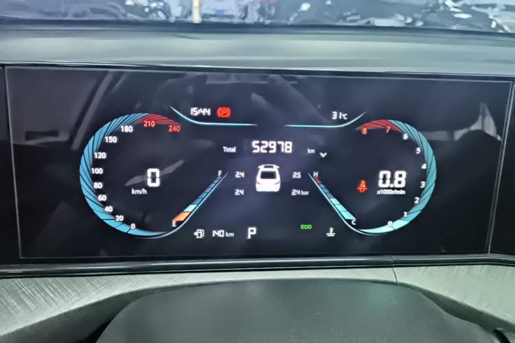 Used CHANGAN Eado 2023 Changan Edition PLUS Blue Whale NE 1.4T GDI DCT Prestige Version Instrument Cluster
