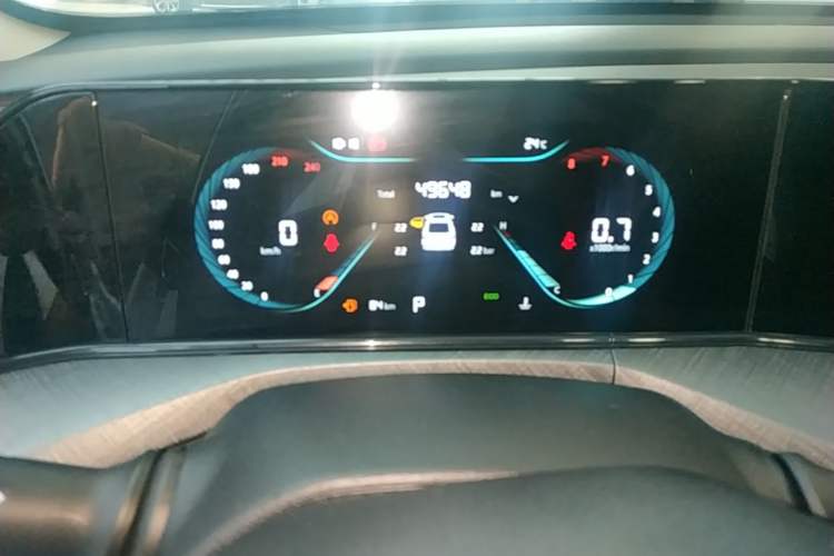 Used CHANGAN Eado 2023 Changan Edition PLUS Blue Whale NE 1.4T GDI DCT Prestige Version Instrument Cluster