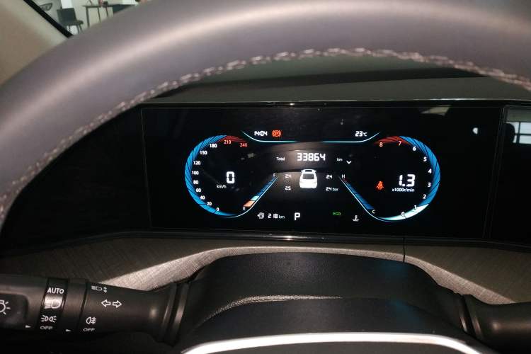 Used CHANGAN Eado 2023 Changan Edition PLUS Blue Whale NE 1.4T GDI DCT Prestige Version Instrument Cluster