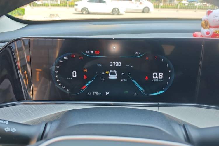 Used CHANGAN Eado 2023 Changan Edition PLUS Blue Whale NE 1.4T GDI DCT Prestige Version Instrument Cluster