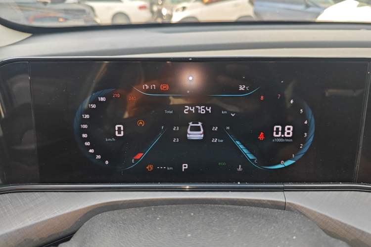 Used CHANGAN Eado 2023 Changan Edition PLUS Blue Whale NE 1.4T GDI DCT Prestige Version Instrument Cluster