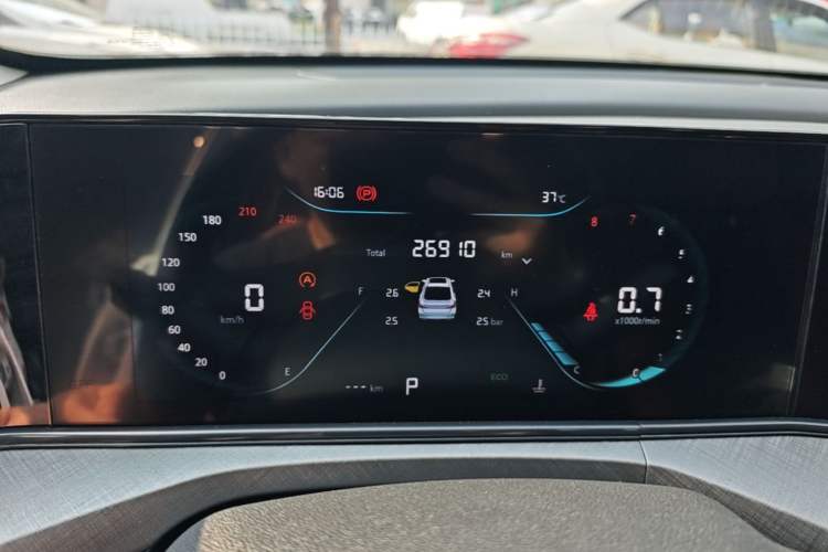 Used CHANGAN Eado 2023 Changan Edition PLUS Blue Whale NE 1.4T GDI DCT Prestige Version Instrument Cluster