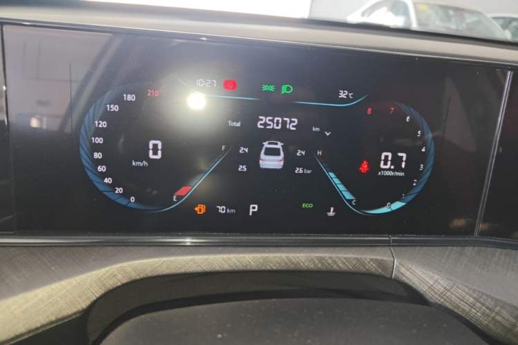 Used CHANGAN Eado 2023 Changan Edition PLUS Blue Whale NE 1.4T GDI DCT Prestige Version Instrument Cluster
