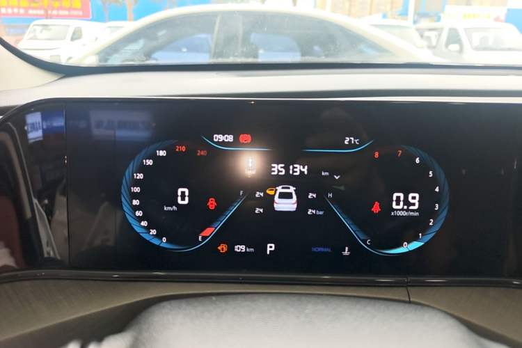 Used CHANGAN Eado 2023 Changan Edition PLUS Blue Whale NE 1.4T GDI DCT Prestige Version Instrument Cluster