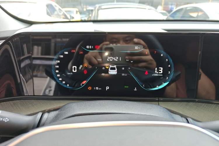 Used CHANGAN Eado 2023 Changan Edition PLUS Blue Whale NE 1.4T GDI DCT Prestige Version Instrument Cluster