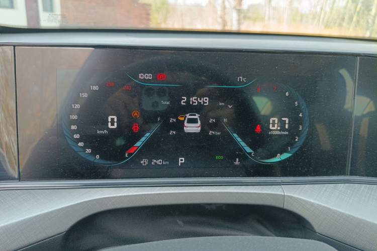 Used CHANGAN Eado 2023 Changan Edition PLUS Blue Whale NE 1.4T GDI DCT Prestige Version Instrument Cluster
