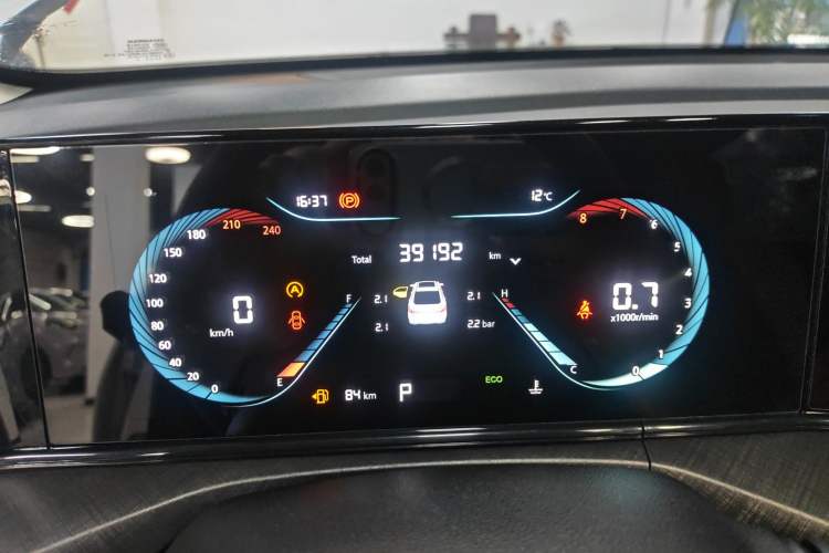Used CHANGAN Eado 2023 Changan Edition PLUS Blue Whale NE 1.4T GDI DCT Prestige Version Instrument Cluster