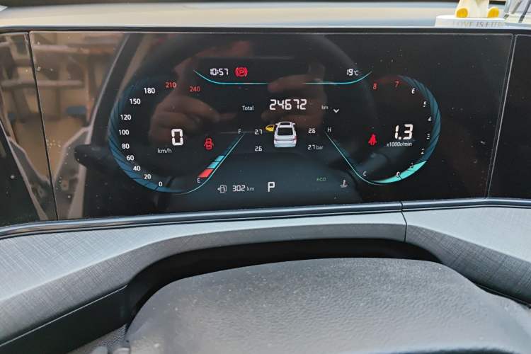 Used CHANGAN Eado 2023 Changan Edition PLUS Blue Whale NE 1.4T GDI DCT Prestige Version Instrument Cluster