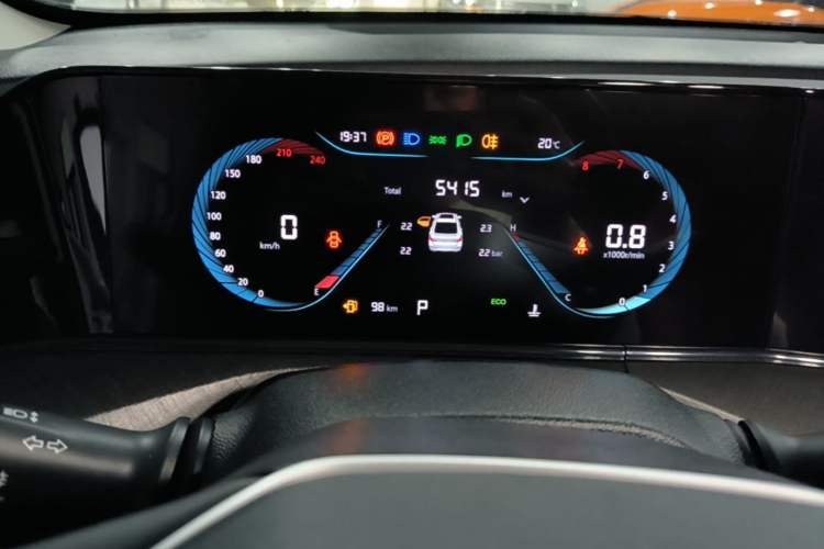 Used CHANGAN Eado 2023 Changan Edition PLUS Blue Whale NE 1.4T GDI DCT Prestige Version Instrument Cluster