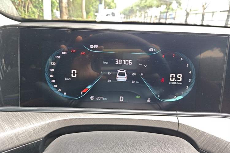 Used CHANGAN Eado 2023 Changan Edition PLUS Blue Whale NE 1.4T GDI DCT Prestige Version Instrument Cluster