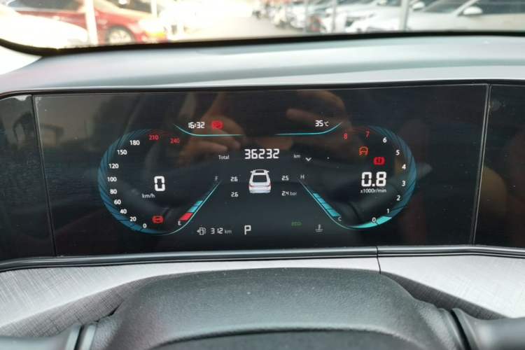 Used CHANGAN Eado 2023 Changan Edition PLUS Blue Whale NE 1.4T GDI DCT Prestige Version Instrument Cluster