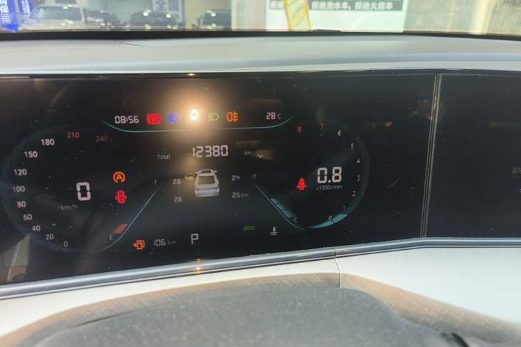 Used CHANGAN Eado 2023 Changan Edition PLUS Blue Whale NE 1.4T GDI DCT Prestige Version Instrument Cluster