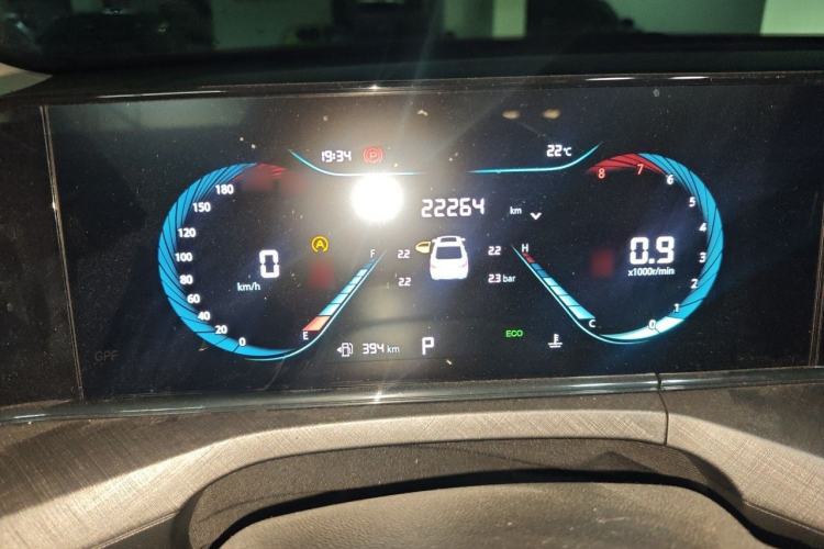 Used CHANGAN Eado 2023 Changan Edition PLUS Blue Whale NE 1.4T GDI DCT Prestige Version Instrument Cluster