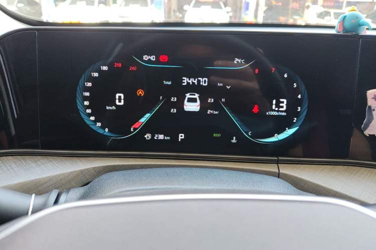 Used CHANGAN Eado 2023 Changan Edition PLUS Blue Whale NE 1.4T GDI DCT Prestige Version Instrument Cluster