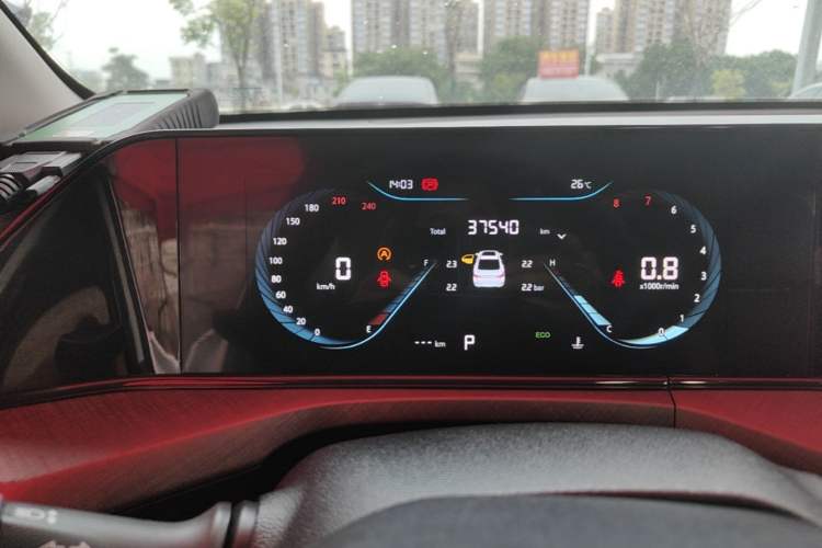 Used CHANGAN Eado 2023 Changan Edition PLUS Blue Whale NE 1.4T GDI DCT Prestige Version Instrument Cluster