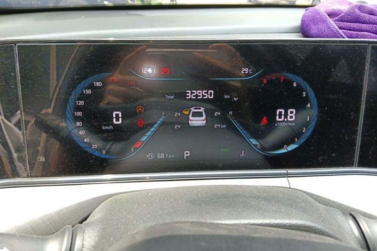 Used CHANGAN Eado 2023 Changan Edition PLUS Blue Whale NE 1.4T GDI DCT Prestige Version Instrument Cluster