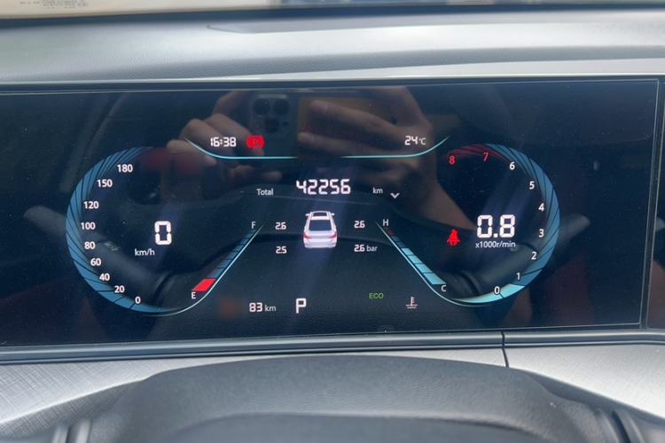 Used CHANGAN Eado 2023 Changan Edition PLUS Blue Whale NE 1.4T GDI DCT Prestige Version Instrument Cluster