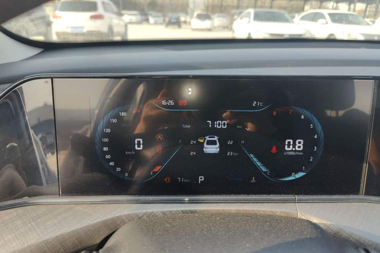 Used CHANGAN Eado 2023 Changan Edition PLUS Blue Whale NE 1.4T GDI DCT Prestige Version Instrument Cluster