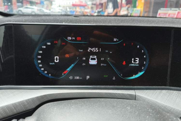 Used CHANGAN Eado 2023 Changan Edition PLUS Blue Whale NE 1.4T GDI DCT Prestige Version Instrument Cluster