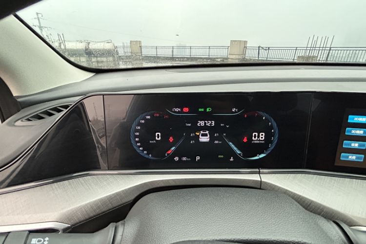 Used CHANGAN Eado 2023 Changan Edition PLUS Blue Whale NE 1.4T GDI DCT Prestige Version Odometer Close Up