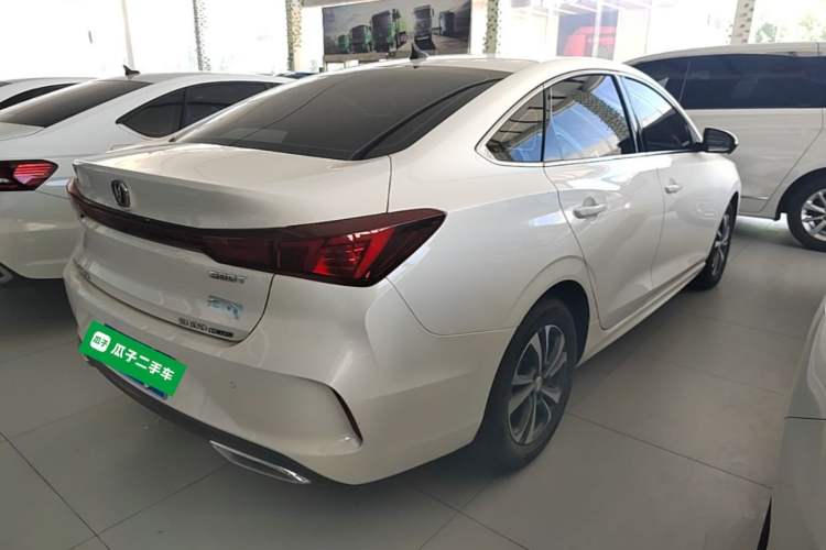 Used CHANGAN Eado 2023 Changan Edition PLUS Blue Whale NE 1.4T GDI DCT Prestige Version Rear Right 45 Deg