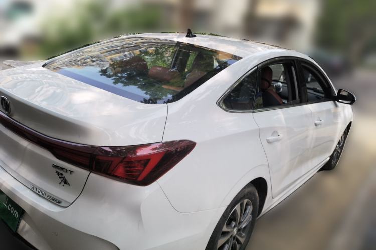 Used CHANGAN Eado 2023 Changan Edition PLUS Blue Whale NE 1.4T GDI DCT Prestige Version Rear Right 45 Deg