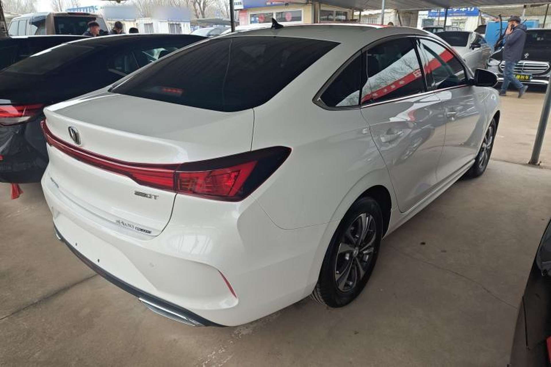 Used CHANGAN Eado 2023 Changan Edition PLUS Blue Whale NE 1.4T GDI DCT Prestige Version Rear Right 45 Deg