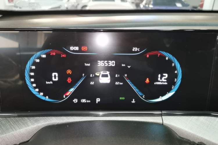 Used CHANGAN Eado 2024 PLUS Blue Whale NE 1.4T GDI DCT High-Energy Edition Instrument Cluster