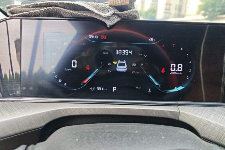Used CHANGAN Eado 2024 PLUS Blue Whale NE 1.4T GDI DCT High-Energy Edition Instrument Cluster