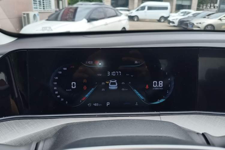 Used CHANGAN Eado 2024 PLUS Blue Whale NE 1.4T GDI DCT High-Energy Edition Instrument Cluster