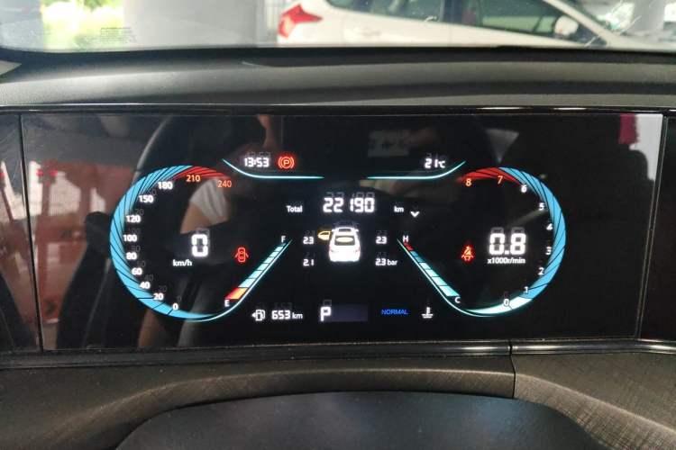 Used CHANGAN Eado 2024 PLUS Blue Whale NE 1.4T GDI DCT High-Energy Edition Instrument Cluster