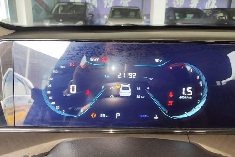 Used CHANGAN Eado 2024 PLUS Blue Whale NE 1.4T GDI DCT High-Energy Edition Instrument Cluster