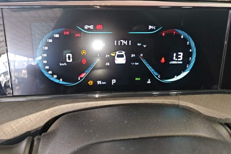 Used CHANGAN Eado 2024 PLUS Blue Whale NE 1.4T GDI DCT High-Energy Edition Instrument Cluster