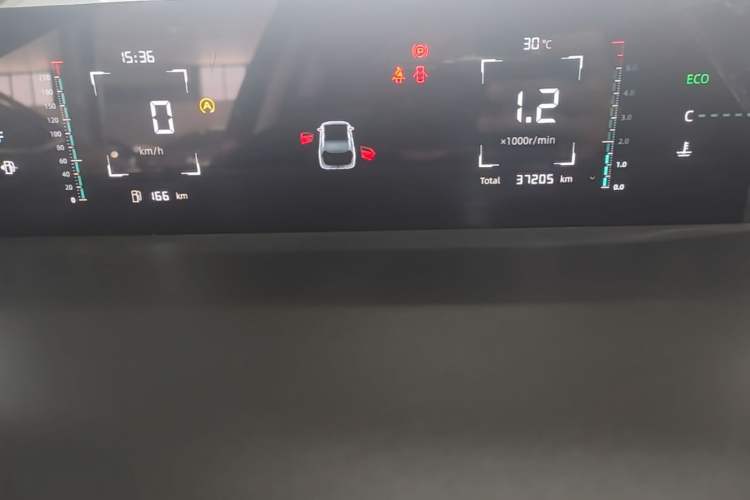 Used CHANGAN Eado 2024 1.5T GDI Automatic Enjoyment Edition Instrument Cluster