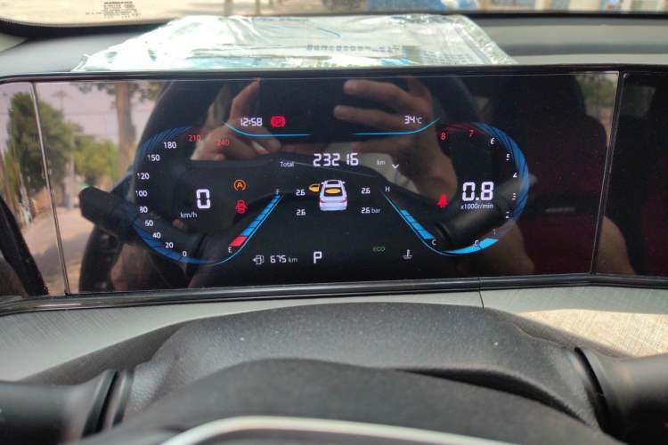 Used CHANGAN Eado 2024 PLUS Blue Whale NE 1.4T GDI DCT High-Energy Edition Instrument Cluster