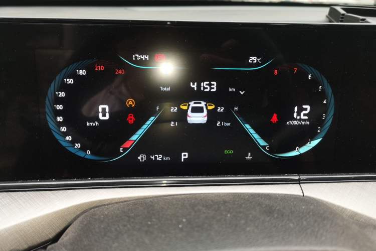 Used CHANGAN Eado 2024 PLUS Blue Whale NE 1.4T GDI DCT High-Energy Edition Instrument Cluster