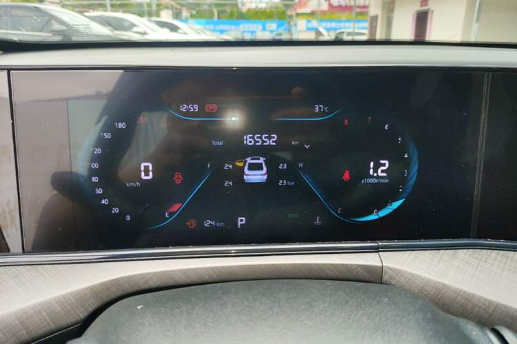 Used CHANGAN Eado 2024 PLUS Blue Whale NE 1.4T GDI DCT High-Energy Edition Instrument Cluster